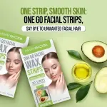 Women One Go Facial Wax Strips 20 Strips (Chamomile - Shade 01)