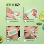 Women One Go Facial Wax Strips 20 Strips (Chamomile - Shade 01)