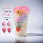 7 in 1 Sipper Beauty Blender Jar (Pack of 1)