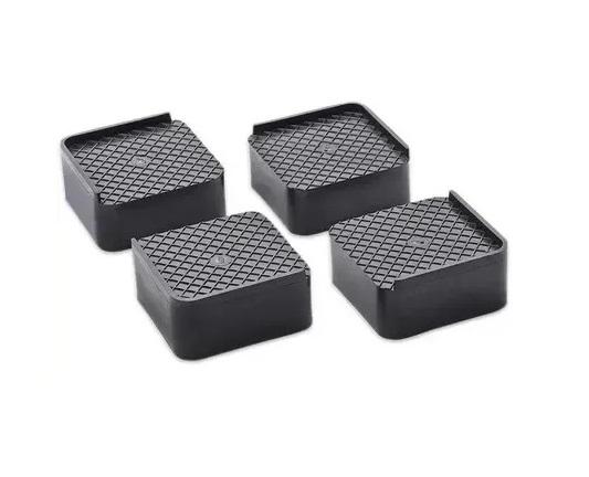 Refrigerator Stand, Washing Machine Stand, Furniture Base Stand (Pack of 4)Black.