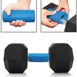 ( 1 Pair) Dumbbell Grips Thick Barbell Grip Bar Dumbbell Grip.