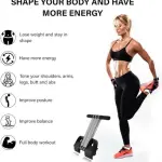 Triple Spring Tummy Trimmer | ab exerciser | Abdominal Workout (Multicolor).