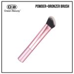 OCEAN BEAUTY Cheek Makeup Brush, Makeup Application, Pink, Aluminum Handle (1 Piece)