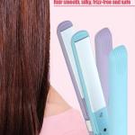 Mini Electronic Hair Crimper and Curler - Multicolor( Pack of 1)Pink.