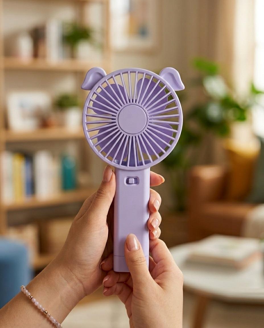 MINI HEADMADE FAN (PACK OF 1) Muticolour