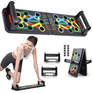 Body Building Push Up Board For Fitness Home Exercise & Body Workout (Pack of 1, Multicolor)