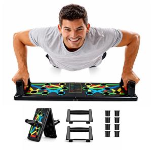 Push Up Board for Chest, Shoulder, Back and Triceps Muscles, home and Gym Use (pack of 1).