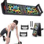 Body Building Push Up Board For Fitness Home Exercise & Body Workout (Pack of 1, Multicolor)