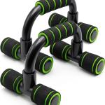 Push Up Bar Stand For Gym & Home Exercise (Green) 1 Piece.