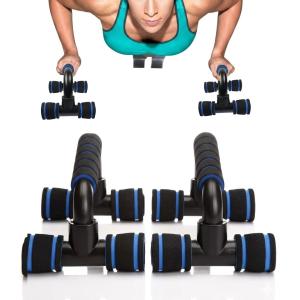 Push Up Bar Stand For Gym & Home Exercise (orange) 1 Piece.