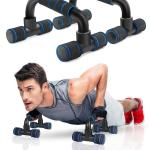 Push Up Bar Stand For Gym & Home Exercise (orange) 1 Piece.