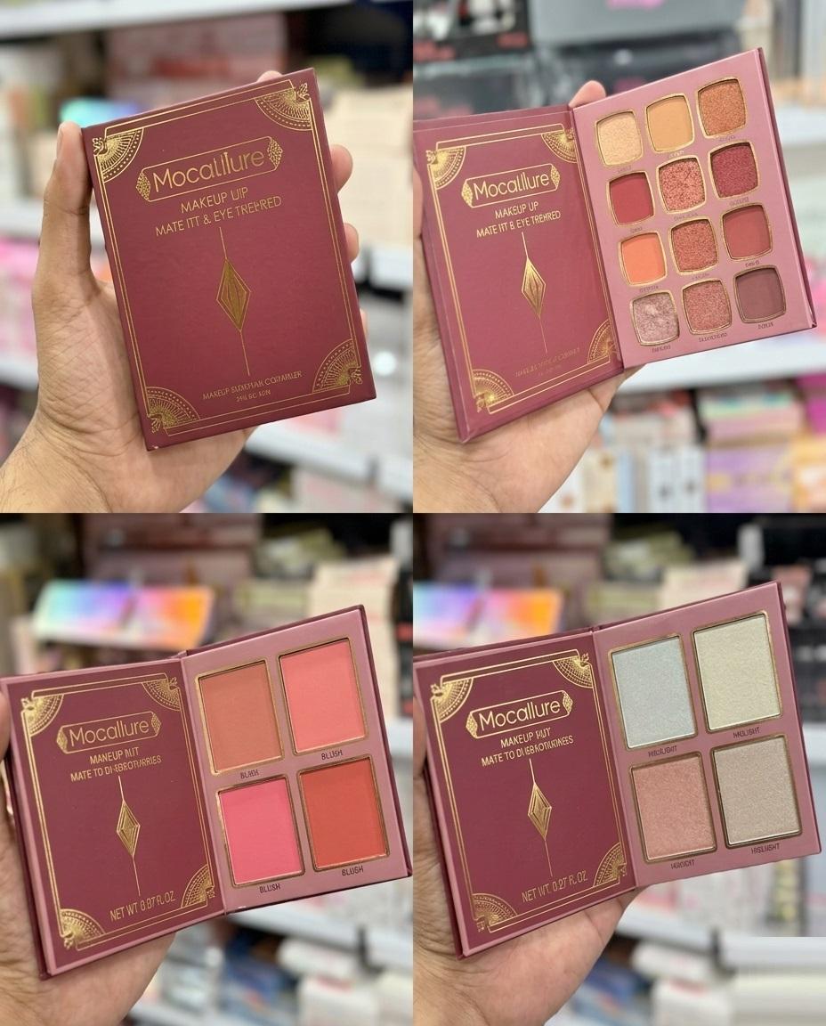 4 in 1 Makeup Book | Makeup Book Palette 1 Pcs