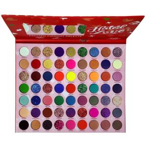Red Palette 63 Multicolor Eyeshadow (Pack of 1).