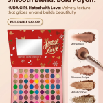 Red Palette 63 Multicolor Eyeshadow (Pack of 1).