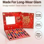 Red Palette 63 Multicolor Eyeshadow (Pack of 1).