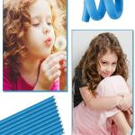 10 Pieces Heatless Curls, Flexible Hair Rollers, Flexible Curling Rods, (Pack of 1).multicolor