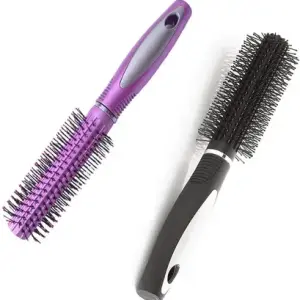 Roller Hair Brush, Round Hair Brush, Rolling Hair Brush, Comb(Pack of 1)Pack of 1