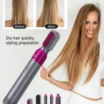 5 in 1 Hot Air Styler  A Versatile Hair Dryer Comb 1 Pcs