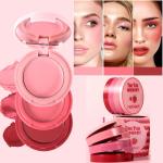 3 in 1 lip and cheek tint cream blush Pink, Peach, Red color matte blusher(Pack of 1).