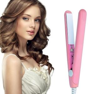 Professional Mini Hair Curler| Ceramic Plate Hair Straightener & Curler.(Pack of 1).
