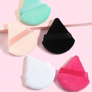 Triangle Makeup Puffs Multicolor (Pack of 5)