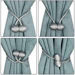 2 Pair Magnetic Curtain Tiebacks