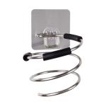 Stainless Steel Stand for Bathroom and Barber Hairdryer Holder (Pack of 1)
