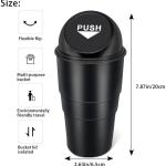 Multipurpose Car Trash Bin ( Multicolor) 1 Piece