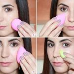 Beauty Blender Sponge Makeup Blender Puff (Pack of 4). Multicolor.