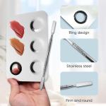 Stainless Steel Makeup mixing Palette (Pack of 1)