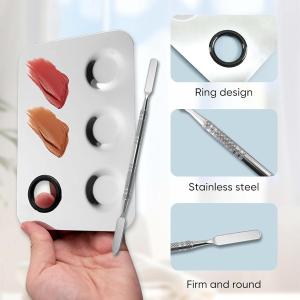 Stainless Steel Makeup mixing Palette (Pack of 1)