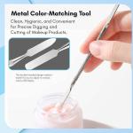 Stainless Steel Makeup mixing Palette (Pack of 1)