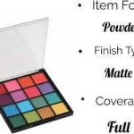 16 Colors Eyeshadow Palette (Pack of 1)