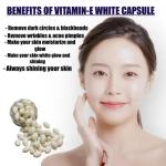White Each Whitening 200pcs Capsules Vitamin C (Anti-Aging) Jar
