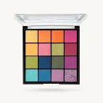 16 Color Eyeshadow Palette (Multicolor) 1 Piece.