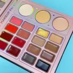 Makeup Eyeshadow Palette, 36 Shades Matte and Shimmer Colours, 3 concealer Shades, 16 lipstick shades 1Pcs