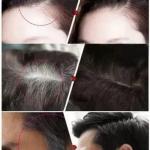Professional Lipstick Shape Hair Color (Pack of 1)black