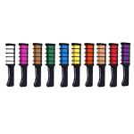 Hair Color Comb-Non Toxic Washable Hair Color Comb for Party Cosplay DIY (12Colors)
