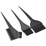 Plastic Hair Dye Brush & Mixing Bowl Hair Coloring Kit (4 Item)