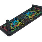 Multi-Functional 9 in-1 Color Coded Push-Up Board for System Body Building (Pack of 1)