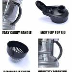 Water Bottle 1.5 Liter for Gym & Sports (Pack of 1)