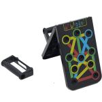 Multi-Functional 9 in-1 Color Coded Push-Up Board for System Body Building (Pack of 1)