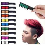 Hair Color Comb-Non Toxic Washable Hair Color Comb for Party Cosplay DIY (12Colors)