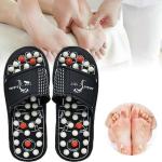 Spring Acupressure Magnetic Therapy Sandals/Rotating Acupressure Foot Slippers for Men & Women (Pack of 1)