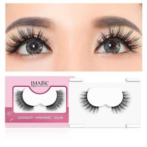 Handmade 3D Eyelashes NATURAL PAIR OF 10)