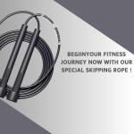 Skipping Rope for Men and Women Jumping Rope With Adjustable Height (Pack of 1)
