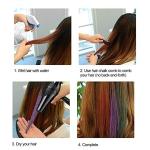 Hair Color Comb-Non Toxic Washable Hair Color Comb for Party Cosplay DIY (12Colors)
