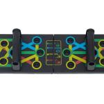 Multi-Functional 9 in-1 Color Coded Push-Up Board for System Body Building (Pack of 1)
