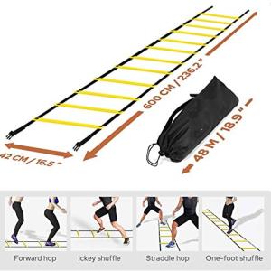 Agility Plastic Ladder for Track and Field Sports (Pack of 1)