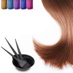 Plastic Hair Dye Brush & Mixing Bowl Hair Coloring Kit (4 Item)